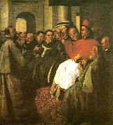 Francisco de Zurbaran buenaventura at the council of lyon oil on canvas